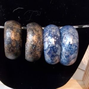 2 pairs hoop earrings park lane